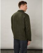 Blouson en Laine mélangée Day vert armée