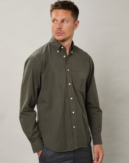 Chemise regular Pitt Pat militaire