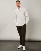 Chemise regular Pitt Pat chalk