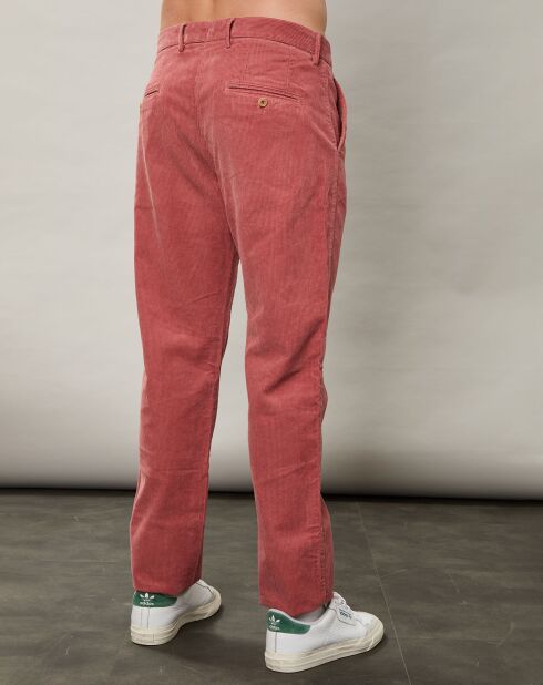 Pantalon en Velours Côtelé Tobby sienne
