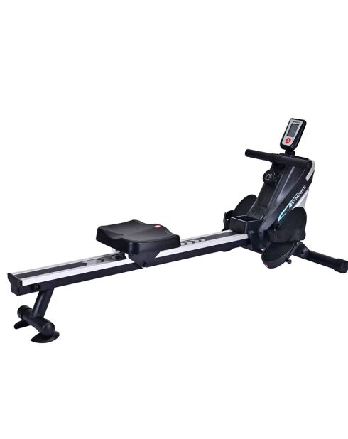 Rameur à résistance magnétique modèle lima edition 2024 noir/gris - 156x55x70 cm