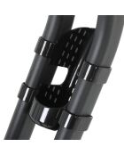 Vélo d'appartement synerfit pliable xbike edition 2024 noir/gris - 42x80x110 cm