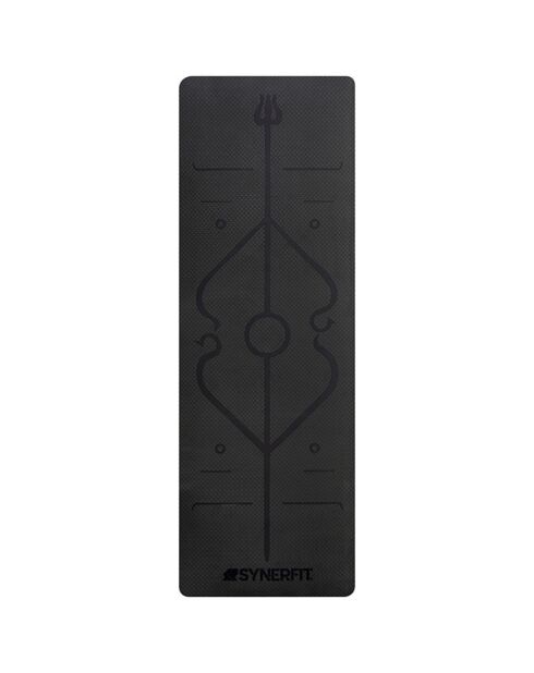 Tapis de Yoga antidérapant Modèle Zenith edition 2024 en caoutchouc naturel  vert - 183x61x0.6 cm