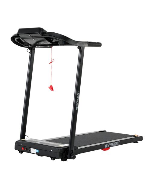 Tapis de course synerfit 1.75cv 10km/h modèle tiger edition 2024 noir - 104.3x61.1x123 cm