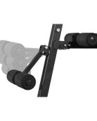 Banc de musculation synerfit multifonctions entraînement complet noir/rouge - 42x130x40-102 cm