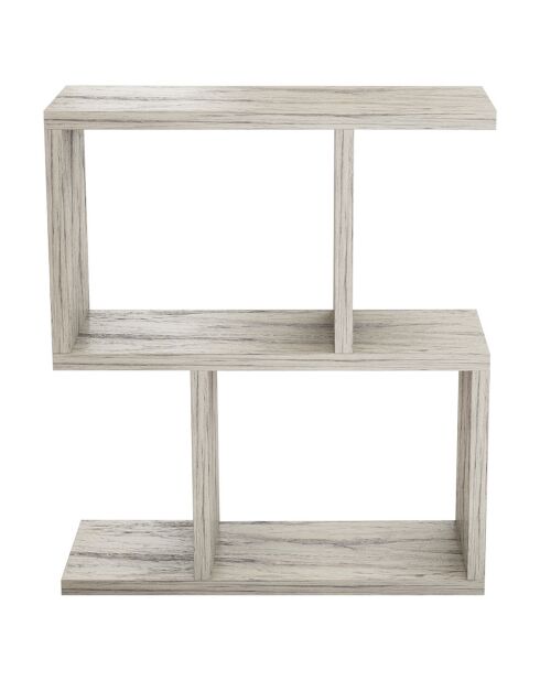 Table d'appoint Zet marbre freesia - 45x51.4x17 cm