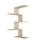 Etagère murale Caniko travertin - 51.5x109x29.6 cm