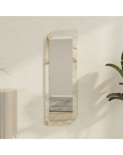 Miroir Arni ephèse/marbre - 40x120x2.2 cm