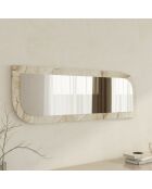 Miroir Arni ephèse/marbre - 40x120x2.2 cm