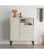 Buffet Ewa travertin - 100x125x35 cm