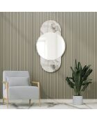 Miroir Time marbre - 60x106 cm