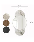 Miroir Time marbre - 60x106 cm