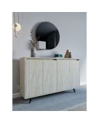 Buffet Shans travertin - 140x86x40 cm
