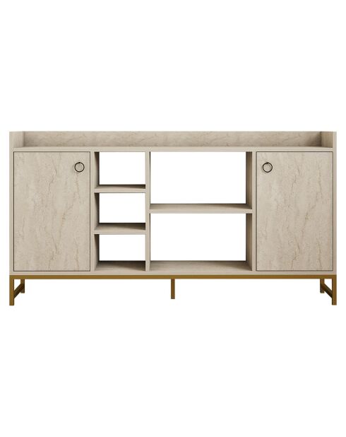 Buffet Vuslat travertin - 160x85x40 cm