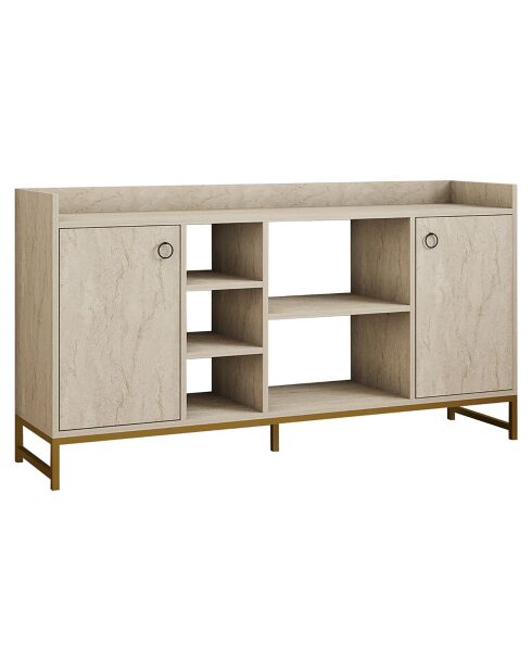 Buffet Vuslat travertin - 160x85x40 cm