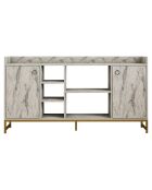 Buffet Vuslat marbre freesia - 160x85x40 cm