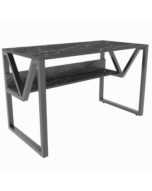 Bureau Lona noir - 120x72.8x60 cm