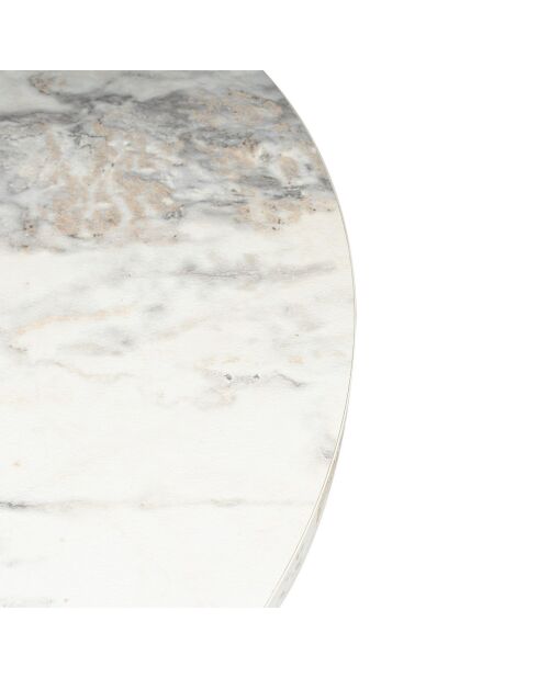 Table basse Harmoni marbre freesia - 80x45x80 cm