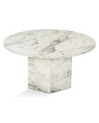 Table basse Nova marbre freesia - 80x40x80 cm