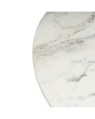 Table basse Nova marbre freesia - 80x40x80 cm