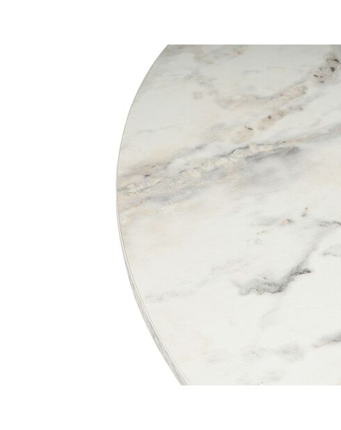 Table basse Nova marbre freesia - 80x40x80 cm
