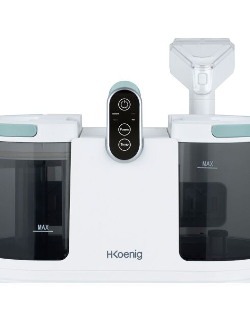 Nettoyeur textile version eau chaude noir/bleu/vert