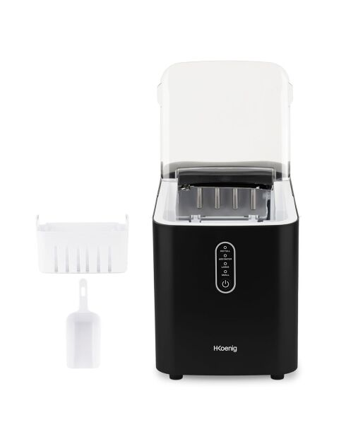 Machine à Glaçons 12kg noire