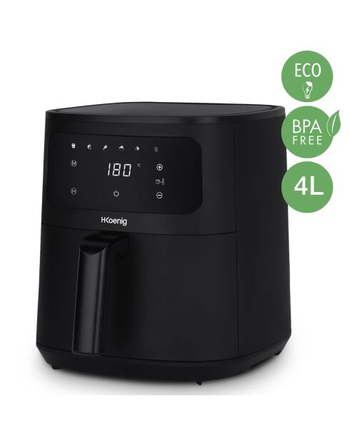 Friteuse sans huile 4L noire