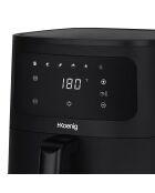 Friteuse sans huile 4L noire