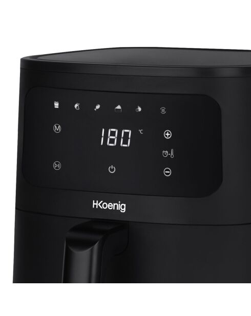 Friteuse sans huile 4L noire