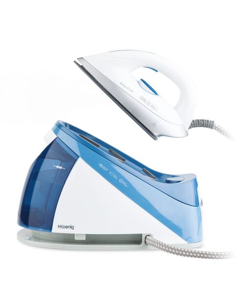 V24 Dampfstation 1,1L blau/weiß - 5 Riegel