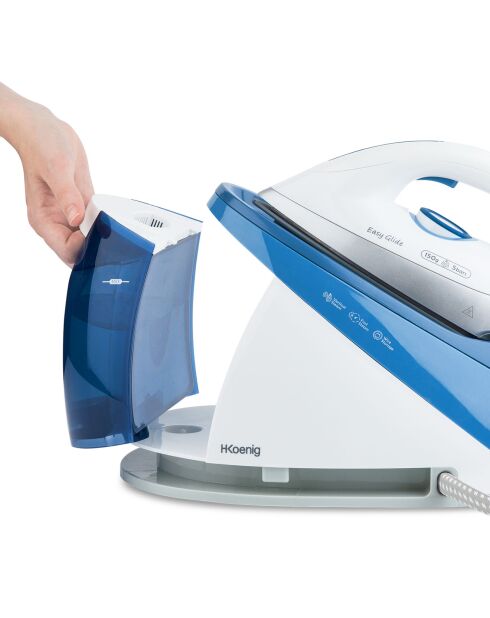 V24 Dampfstation 1,1L blau/weiß - 5 Riegel