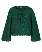 Pull Bonbon vert gazon