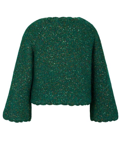 Pull Bonbon vert gazon