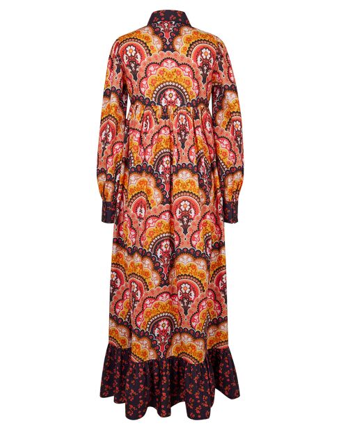 Robe Fall Winter Mix imprimée rose/multicolore