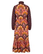 Robe Fall Winter Mix imprimée rose/multicolore