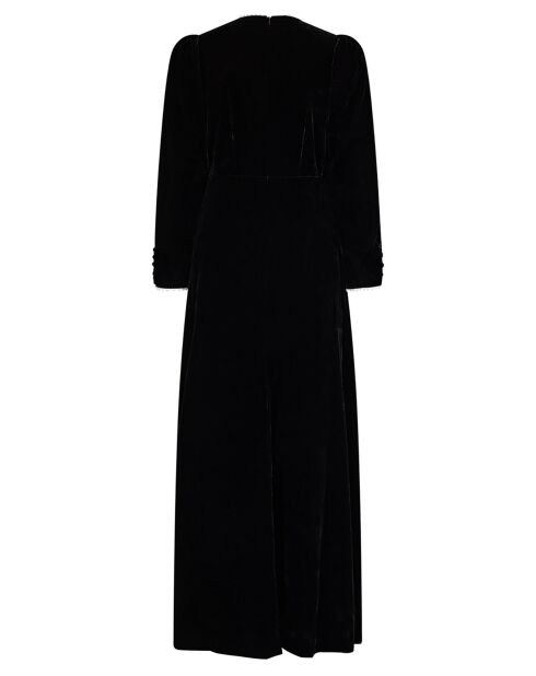 Robe en Velours satiné Princesse noire