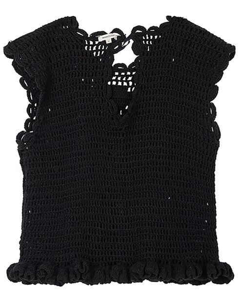 Top en maille Twiggy noir