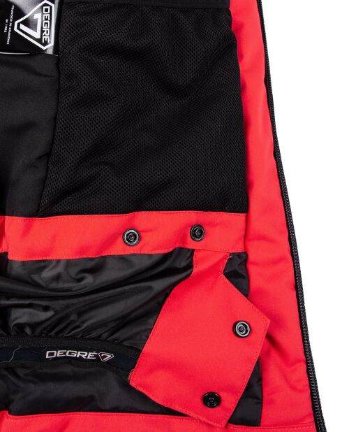 Veste de ski Aspi D7 rouge