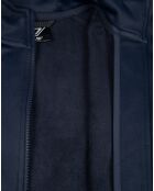 Veste seconde couche Carlit bleu nuit