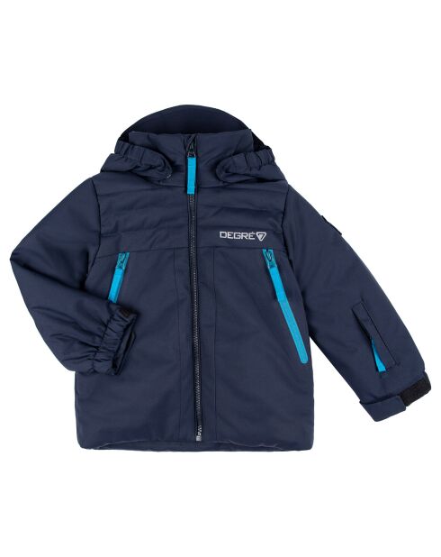 Veste de ski Fairy fausse fourrure midnight