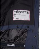 Veste de ski Fairy fausse fourrure midnight