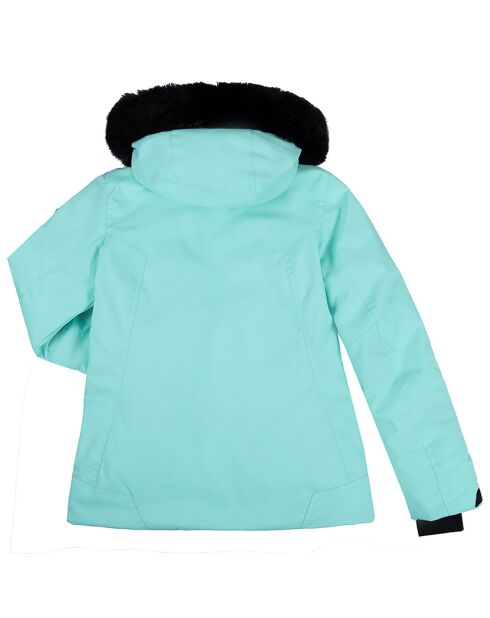 Veste de ski Geod JR fausse fourrure bleu clair