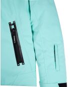 Veste de ski Geod JR fausse fourrure bleu clair