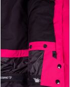 Veste de ski Geod JR fausse fourrure rose