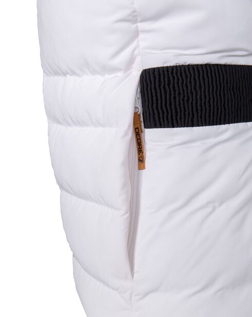 Doudoune sans manches Hadi blanche