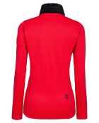 Veste seconde couche Stretch Lechaud fausse fourrure rouge