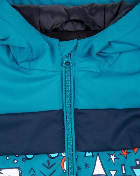 Veste de ski Looney bleue