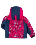 Veste de ski Looney rose/bleu