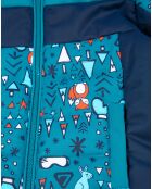 Veste de ski Looney bleue
